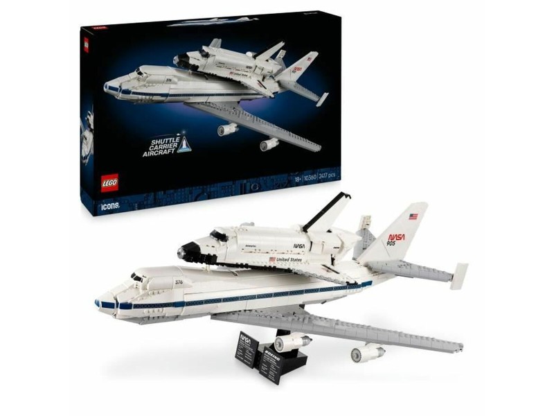 Строителна Игра Lego 10360 Shuttle Carrier Aircraft 2417 Части NaN –  BB Изграждане на игри