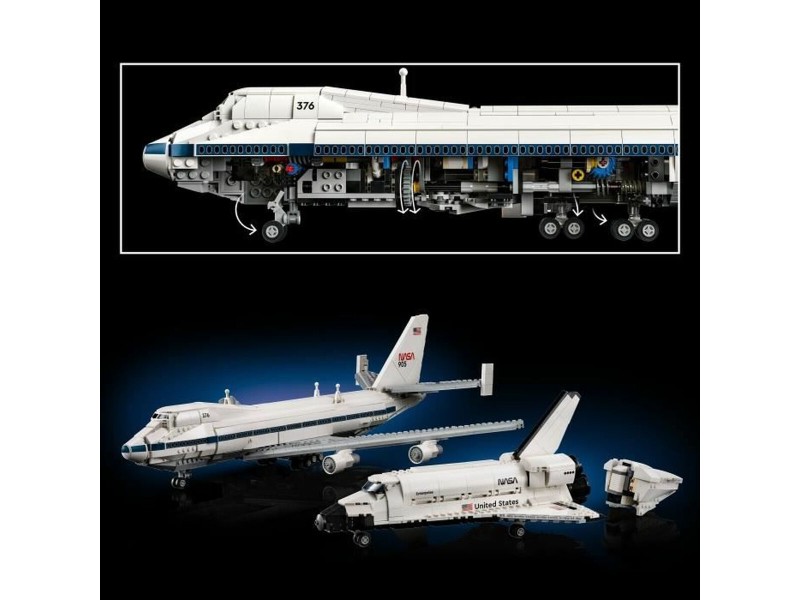 Строителна Игра Lego 10360 Shuttle Carrier Aircraft 2417 Части NaN –  BB Изграждане на игри