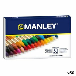Цветни моливи Manley Многоцветен 30 Части (50 броя)