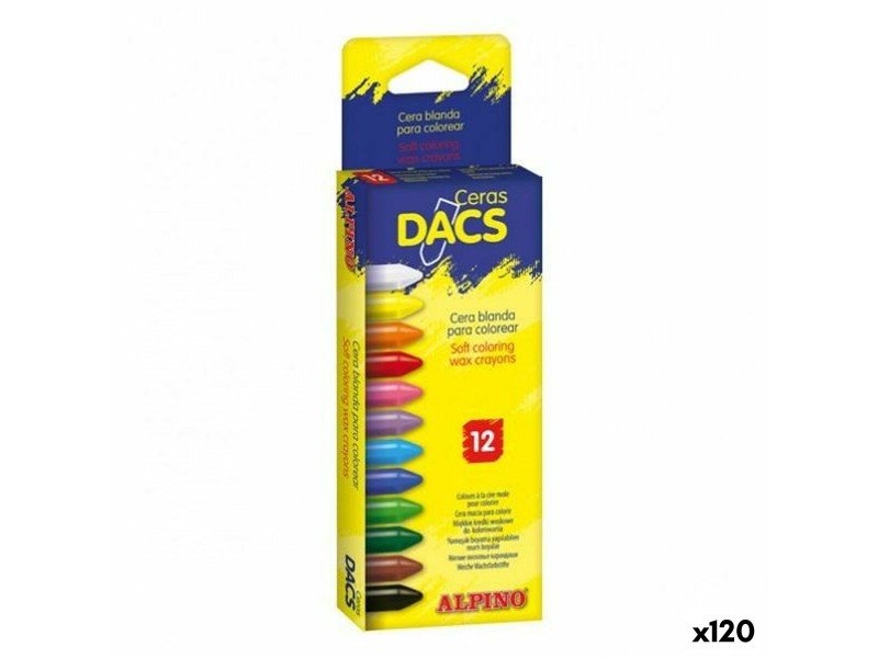 Цветни моливи Alpino Dacs Многоцветен (120 броя) NaN –  BB Восъци