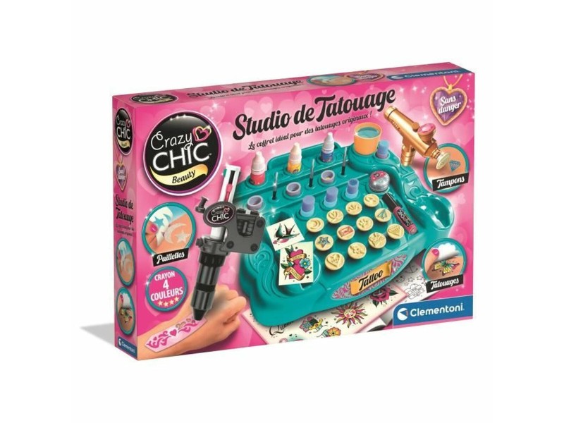 Занаятчийска игра Clementoni Studio временни татуировки NaN –  BB Живопис
