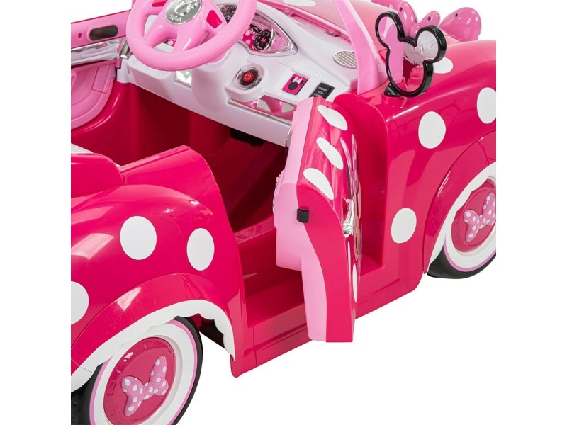 Детска Електрическа Кола Huffy 17315W Бял Черен Розов NaN –  BB Електрически превозни средства