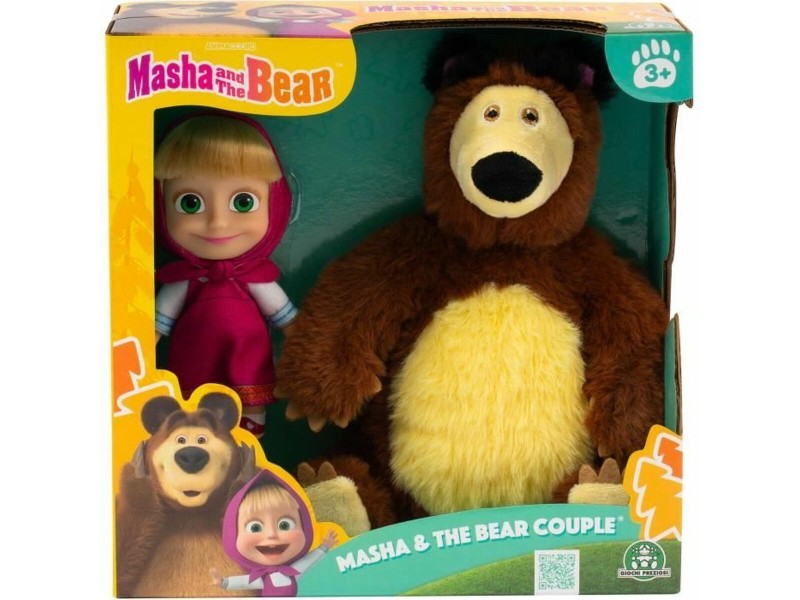 Фигурки на Герои MASHA AND THE BEAR MHA21 2 Части (2 броя) NaN –  BB Кукли и екшън фигури