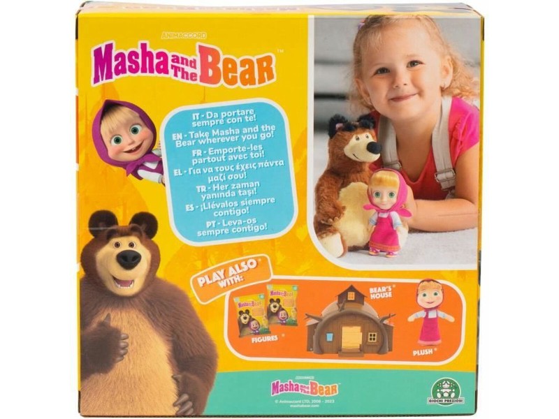 Фигурки на Герои MASHA AND THE BEAR MHA21 2 Части (2 броя) NaN –  BB Кукли и екшън фигури