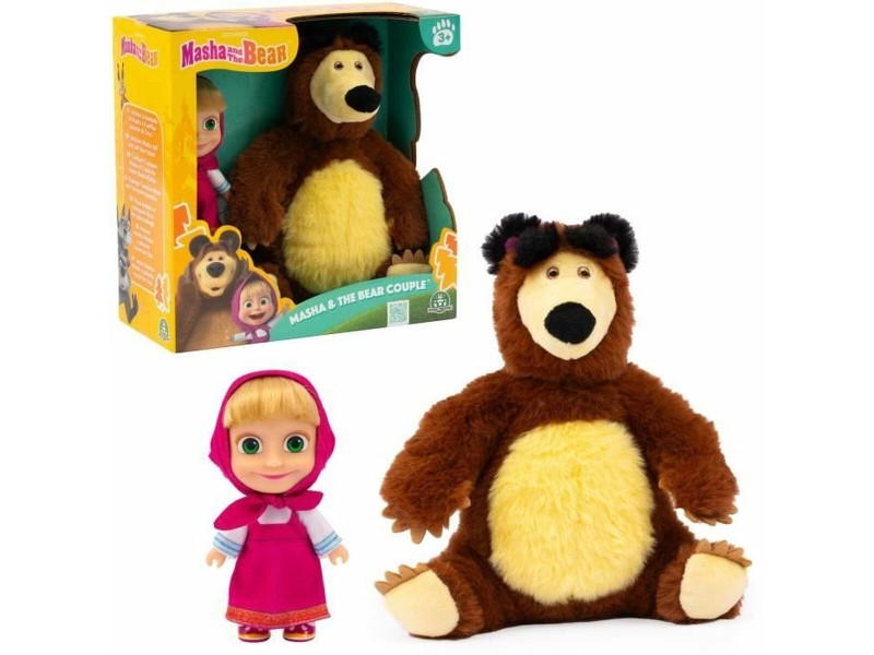 Фигурки на Герои MASHA AND THE BEAR MHA21 2 Части (2 броя) NaN –  BB Кукли и екшън фигури