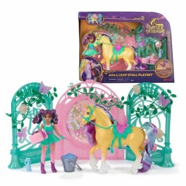Плюш Spin Master Mini Muñeca Ava y Leaf Color Reveal Unicorn Academy Многоцветен Пластмаса Еднорог