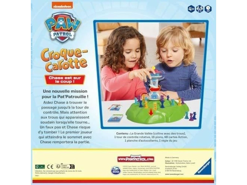 Настолна игра Ravensburger Carrot Crunch Paw Patrol NaN –  BB Игри с токени