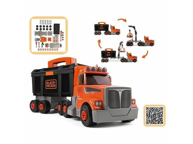 Камион Smoby BLACK + DECKER Жълт NaN –  BB Камиони