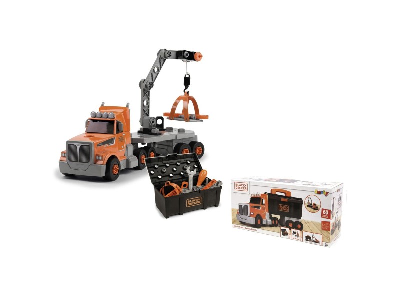 Камион Smoby BLACK + DECKER Жълт NaN –  BB Камиони