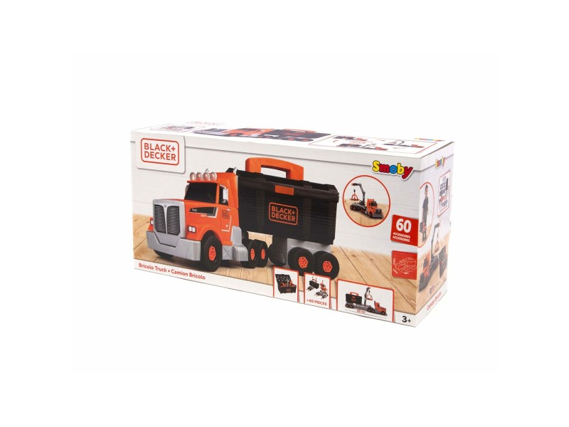 Камион Smoby BLACK + DECKER Жълт NaN –  BB Камиони