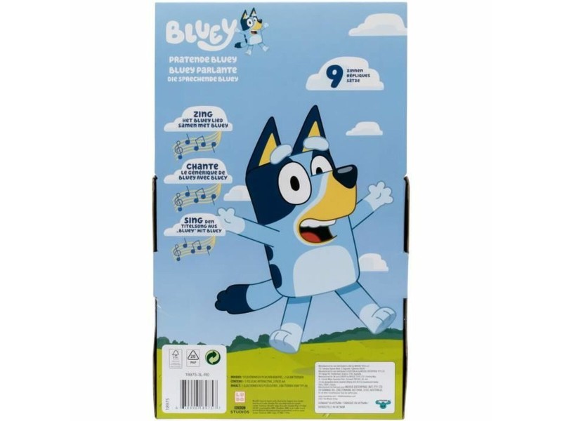 Плюш Bluey BLUEY Многоцветен Плюш Животни NaN –  BB Животни и фигури