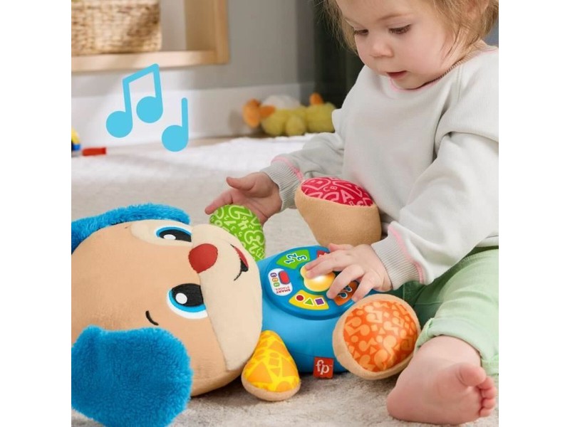 Плюш Fisher-Price Laugh and Learn Puppy Progressive Awakening Musical Plush JFD20 Кафяв Плюш Музикален Куче NaN –  BB Животни и фигури