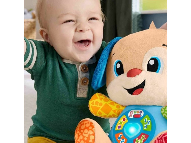 Плюш Fisher-Price Laugh and Learn Puppy Progressive Awakening Musical Plush JFD20 Кафяв Плюш Музикален Куче NaN –  BB Животни и фигури