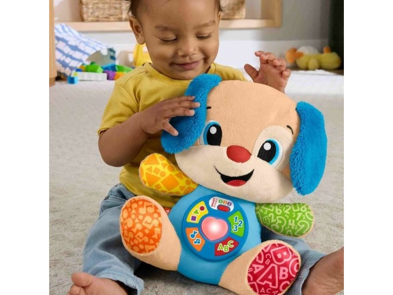 Плюш Fisher-Price Laugh and Learn Puppy Progressive Awakening Musical Plush JFD20 Кафяв Плюш Музикален Куче NaN –  BB Животни и фигури