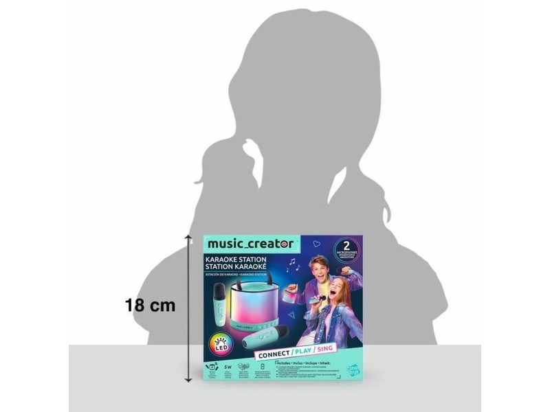 Тонколони с микрофон Караоке Canal Toys INF 044 NaN –  BB Караокета