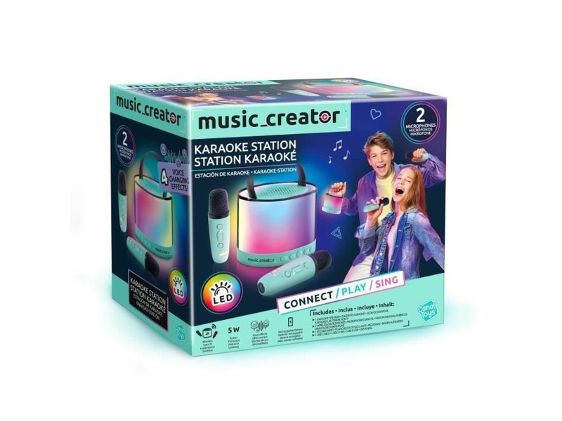 Тонколони с микрофон Караоке Canal Toys INF 044 NaN –  BB Караокета