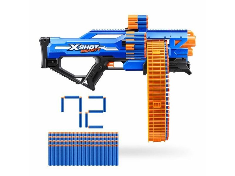 Пистолет за Дартс Zuru XSHOT Insanity Mad Mega Barrel NaN –  BB Мечове
