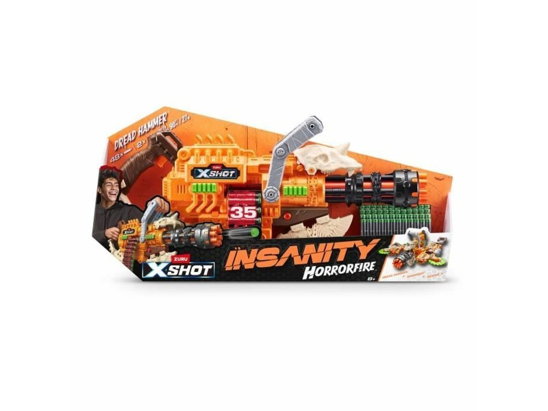 Пистолет за Дартс Zuru XSHOT Insanity HorrorFire Dread Hammer NaN –  BB Оръжия и снаряди