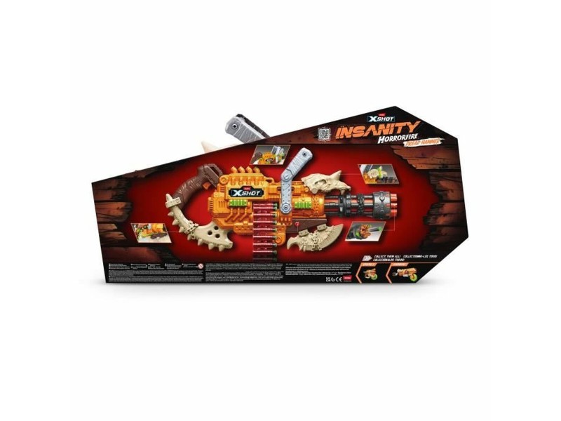 Пистолет за Дартс Zuru XSHOT Insanity HorrorFire Dread Hammer NaN –  BB Оръжия и снаряди
