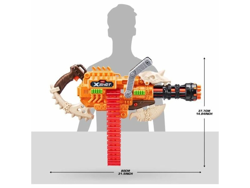 Пистолет за Дартс Zuru XSHOT Insanity HorrorFire Dread Hammer NaN –  BB Оръжия и снаряди