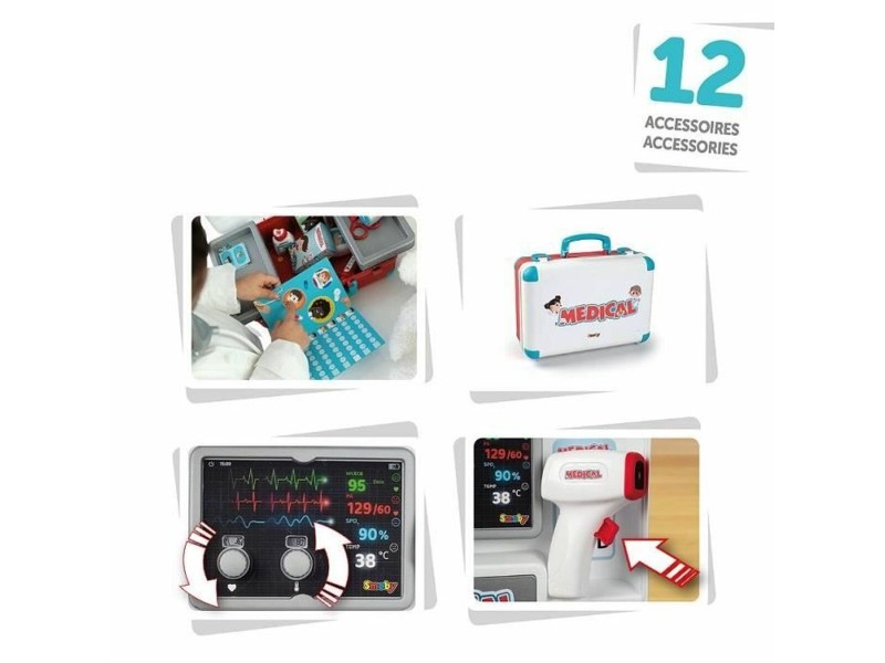 Играчка, Медицинска Чанта с Аксесоари Smoby NaN –  BB Лекарски игри