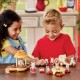 Аксесоари за Къща на Кукли Sylvanian Families Puesto de hamburguesas - Papa Latte Cat y Scooter 30 Части NaN –  BB Кукли и екшън фигури