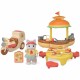 Аксесоари за Къща на Кукли Sylvanian Families Puesto de hamburguesas - Papa Latte Cat y Scooter 30 Части NaN –  BB Кукли и екшън фигури