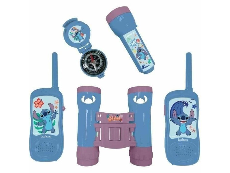 Уоки токи Lexibook Kit de Aventurero con Walkie Talkies Stitch NaN –  BB Уоки токи