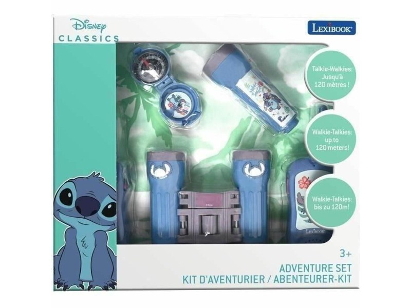 Уоки токи Lexibook Kit de Aventurero con Walkie Talkies Stitch NaN –  BB Уоки токи
