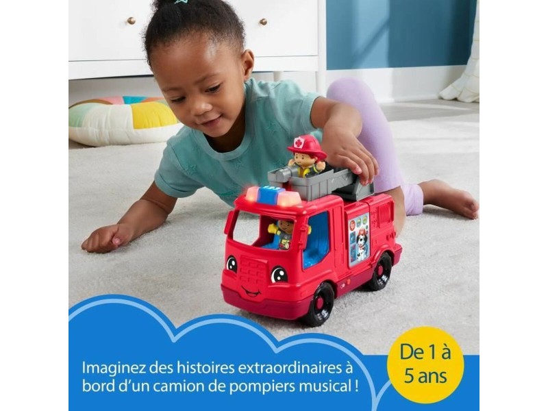 Пожарникарски Камион Fisher-Price HYR88 Червен NaN –  BB Камиони