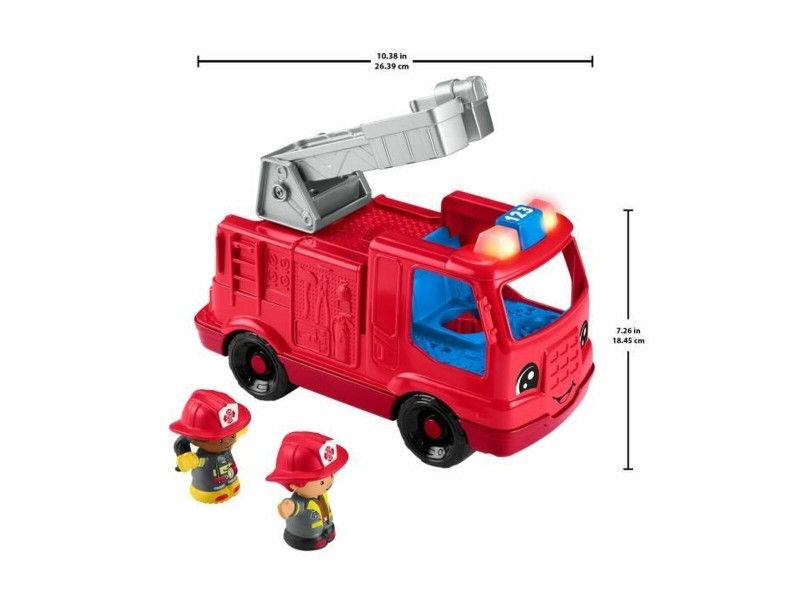 Пожарникарски Камион Fisher-Price HYR88 Червен NaN –  BB Камиони