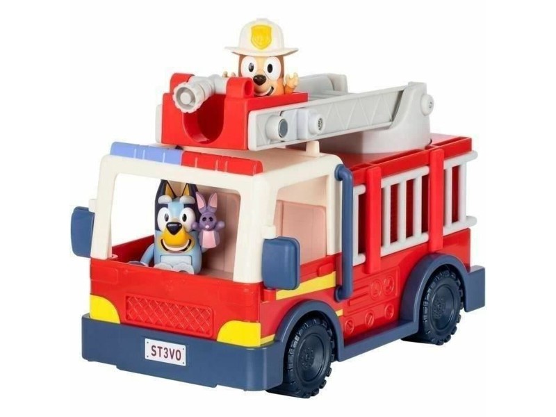 Пожарникарски Камион Moose Toys Camión de bomberos de Bluey Червен rouge NaN –  BB Камиони