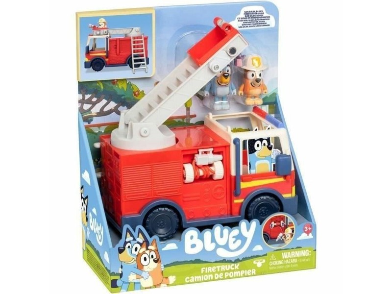 Пожарникарски Камион Moose Toys Camión de bomberos de Bluey Червен rouge NaN –  BB Камиони