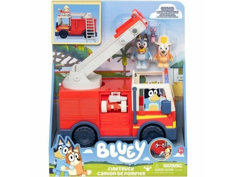 Пожарникарски Камион Moose Toys Camión de bomberos de Bluey Червен rouge NaN –  BB Камиони