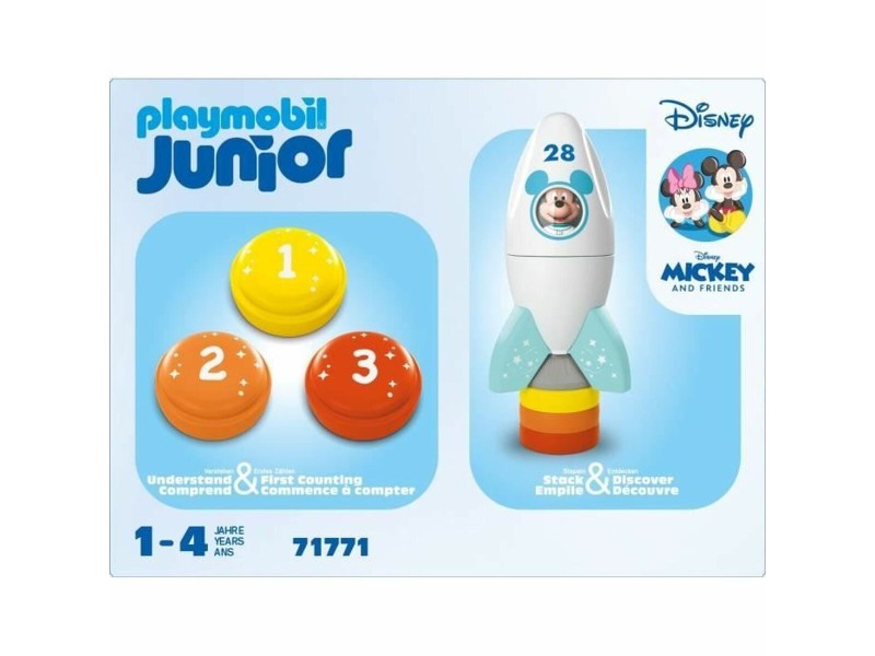 Playset Playmobil Junior 71771 Mickey astronaut Disney 5 Части NaN –  BB Комплекти играчки фигури