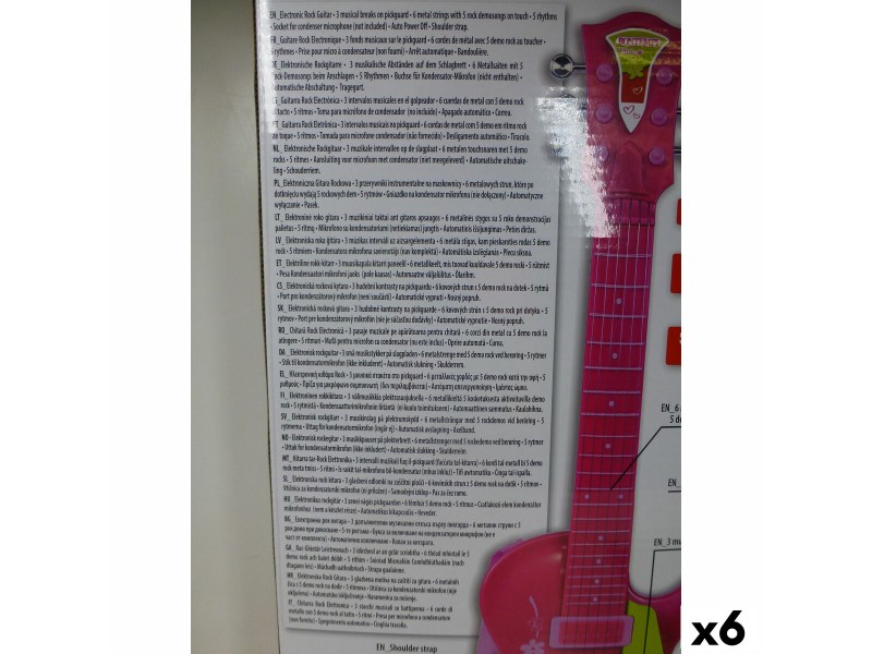 Детска Китара Bontempi 20 x 56 x 4 cm (6 броя) NaN –  BB Китари и струни