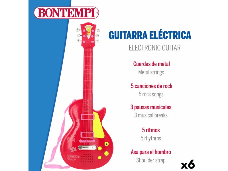 Детска Китара Bontempi 20 x 56 x 4 cm (6 броя) NaN –  BB Китари и струни