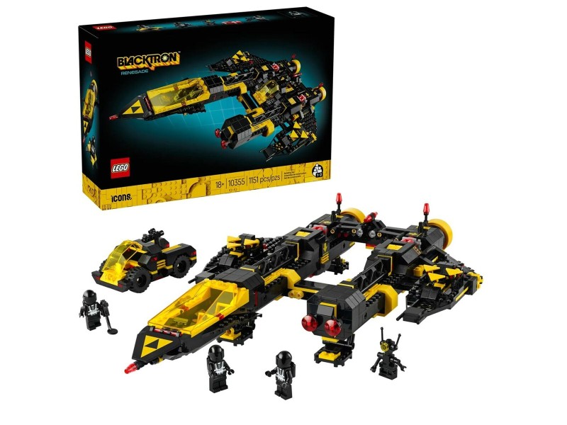 Строителна Игра Lego 10355 Blacktron Renegade 1151 Части NaN –  BB Изграждане на игри