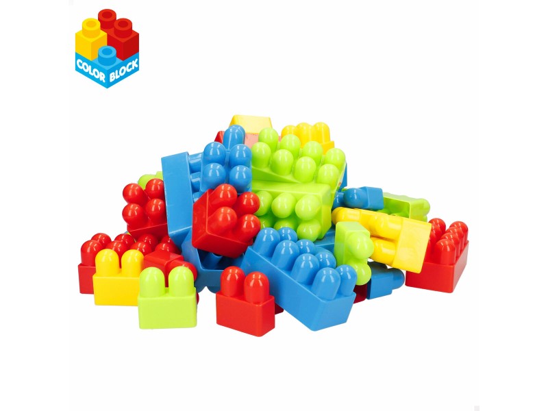 Строителни Блокове Color Block 144 Части NaN –  BB Изграждане на игри
