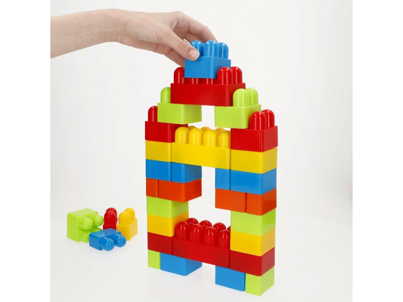 Строителни Блокове Color Block 144 Части NaN –  BB Изграждане на игри