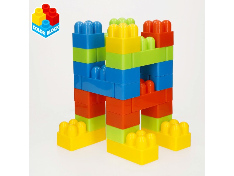 Строителни Блокове Color Block 144 Части NaN –  BB Изграждане на игри
