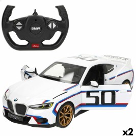 Кола с Радиоуправление BMW Син Червен 1:14 34 x 10 x 13,5 cm (2 броя)