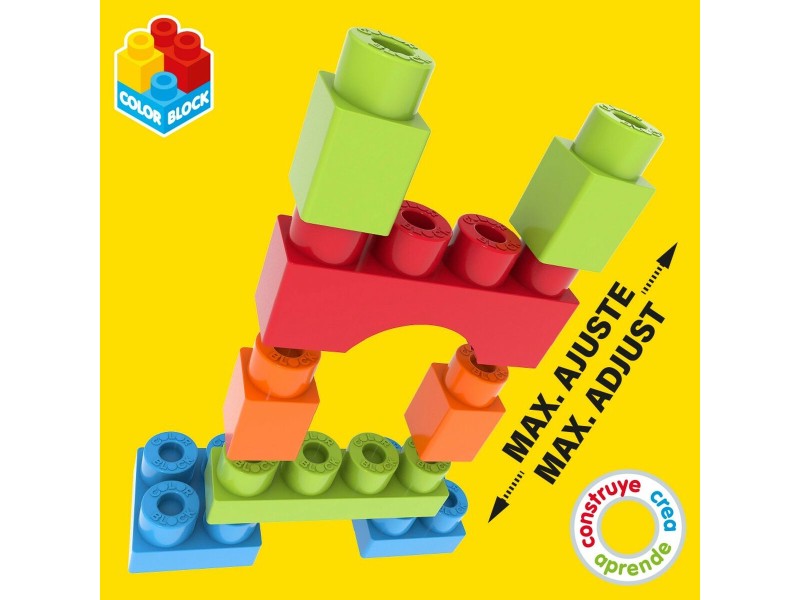 Строителни Блокове Color Block 60 Части NaN –  BB Изграждане на игри