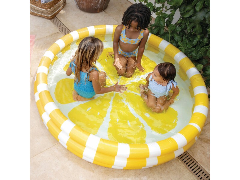Детски басейн Intex Лимон 147 x 33 x 147 cm Жълт (6 броя) NaN –  BB Детски басейни