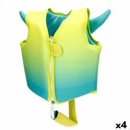 Спасителна жилетка AquaSport 30 x 30 x 10 cm Жълт (4 броя)