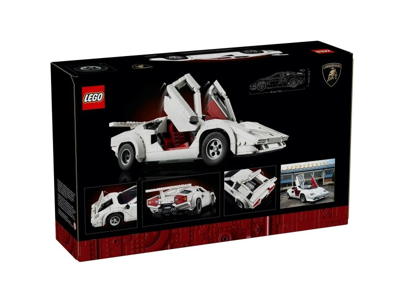 Строителна Игра Lego ICONS 10337 Lamborghini Countach 5000 Quattrovalvole 1506 Части NaN –  BB Изграждане на игри