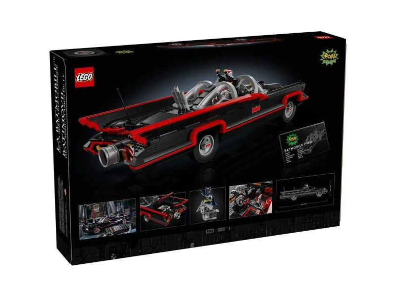 Строителна Игра Lego BATMAN 76328 The Classic TV Series Batmobile 1822 Части NaN –  BB Изграждане на игри