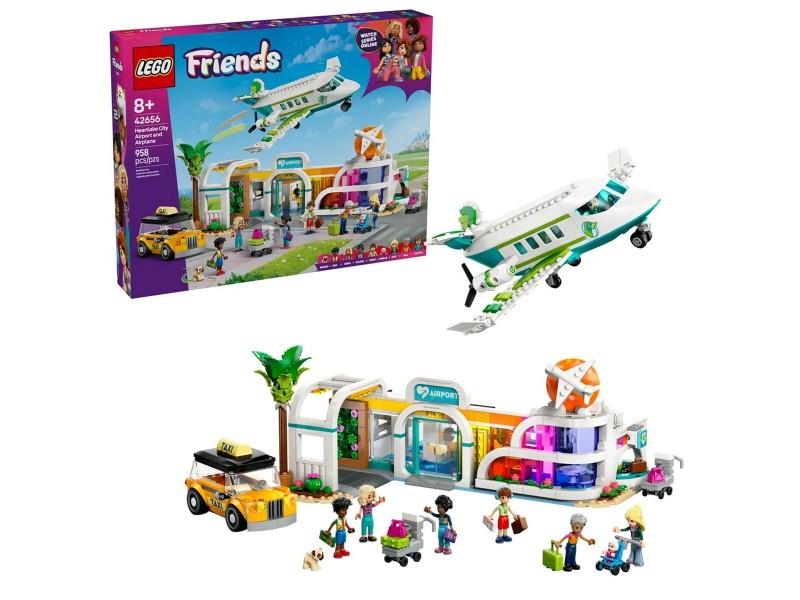 Строителна Игра Lego FRIENDS 42656 Heartlake City Airport 958 Части NaN –  BB Изграждане на игри