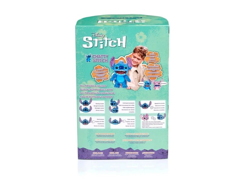 Интерактивен домашен любимец Stitch Real FX Chatty Stitch NaN –  BB Електронни домашни любимци