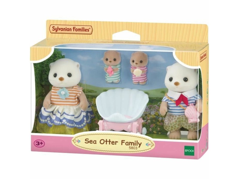 Съчленена Фигура Sylvanian Families La familia de las nutrias marinas Животни NaN –  BB Съчленен